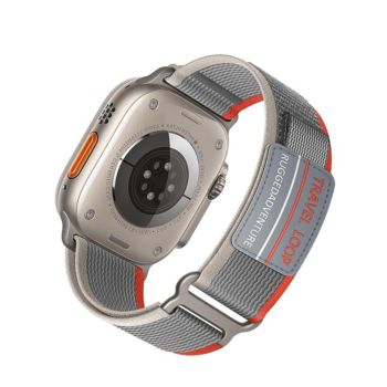 Asli Global Trail Loop Watch Band 45/49mm Gray Red | 231650