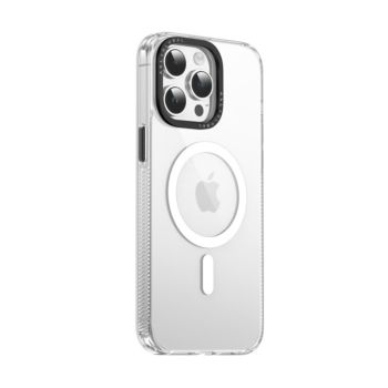 Asli Global iPhone 15 Pro Max Distinctive Case  With Camera Metal Frame Clear | 801146