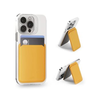 Moft Flash Wallet & Stand - MagSafe Compatible - Yellow (548240)
