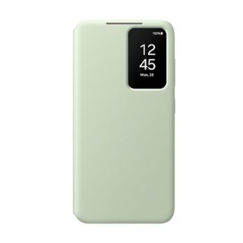 Samsung Galaxy S24 Smart View Wallet Case Light Green | EF-ZS921CGEGWW
