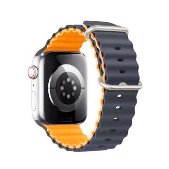 Apple Watch Band Ocean 49mm Dark Blue Orange | WOD-49 BLOR