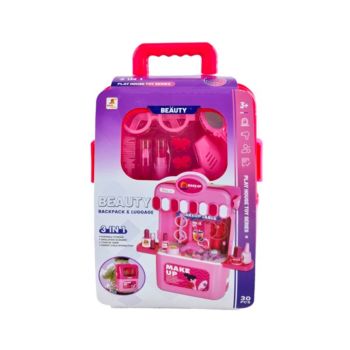 Wemzy - 3 In 1 Makeup Backpack Suitcase - 30 Pieces | WZY-236C00124BC