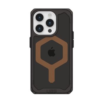 UAG iPhone 15 Pro Max Plyo Magsafe Case Black/Bronze | 114305114085