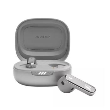 JBL Live Flex With Adaptive Noise Cancelling Silver