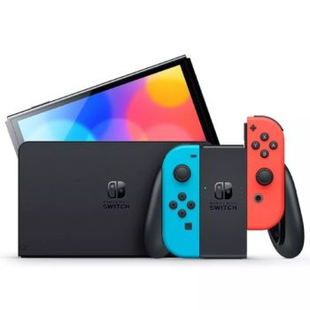 Nintendo Switch 7-inch OLED Console 64GB - BLUE/RED