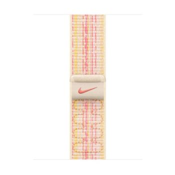 Apple Watch 45mm Starlight/pink Nike Sport Loop | MUJY3