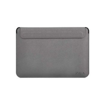 ZGA Lightly Leather 13" Travel Inner Bag - Gray (755176)