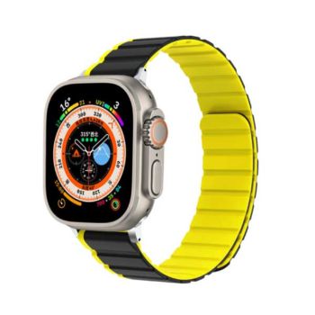 ZGA 45/49mm Apple Watch Double colors Watch Strap high quality comfortable - Yellow (755961)