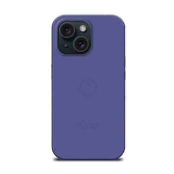 Goui iPhone 15 Case Purple With Free Strap | G-MAGENT15-P