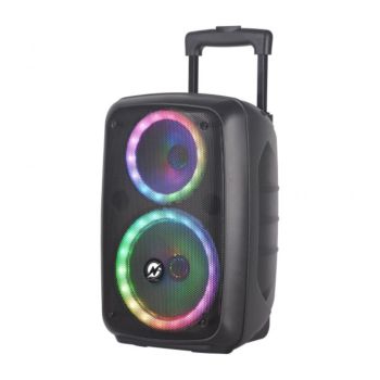 Trolley LED light convenient wheeled 8” Speaker Outdoor Party (NDR-2680)