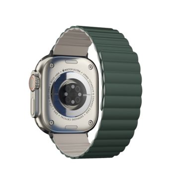 Asli Global Magnetic Band Dual Color For Apple Watch 45/49mm Gray Dark Green | 804857