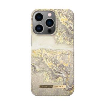 Ideal of Sweden iPhone 14 Pro Fashion Case Greige Marble - (92391)