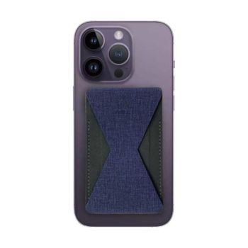 ASLI Grip Stand With Pocket For Smart Phone - Blue (947580 BL)