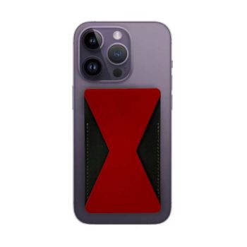 ASLI Grip Stand With Pocket For Smart Phone - Red (947580 R)