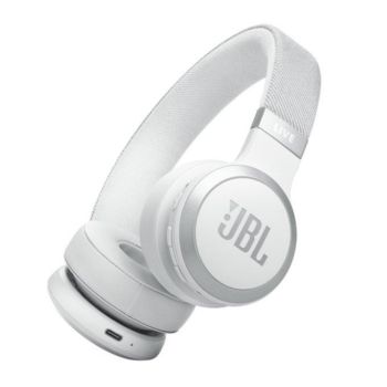 Jbl Live 670 Wireless Over Ear Noise Cancelling Headphones White | JBLLIVE670NCWHT