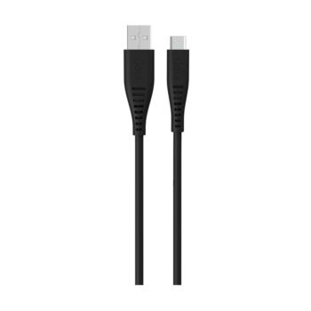 Goui Silicon Cable USB to C 1.5mts Black | G-NTCA15-SK