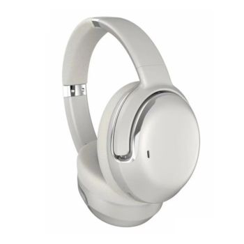 Active Noise Cancelling Wireless Headset 6D Shocking Bass White