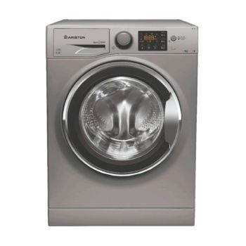 Ariston Washer Dryer 9/6 Kg Silver 1400 RPM, Digit Display, Inverter Motor | RDPG 96407 SX GCC