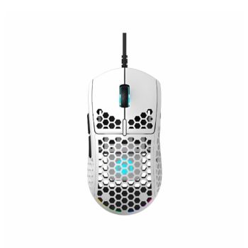 Gamertek GM16 Ultralight Precision Wired Gaming Mouse - White