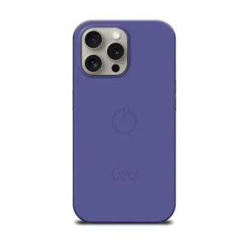 Goui iPhone 15 Pro Max Case Purple With Free Strap | G-MAGENT15PM-P