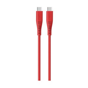 Goui Silicon Cable C to C 1.5mts Red | G-NTCC15-S60R