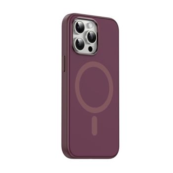 Asli Global iPhone 15 Pro Max Duo Colored Liquid Silicone Case Max Mulberry | 804956