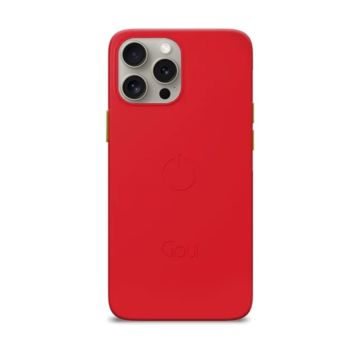 Goui iPhone 15 Pro Case Cherry Red With Free Strap | G-MAGENT15P-R