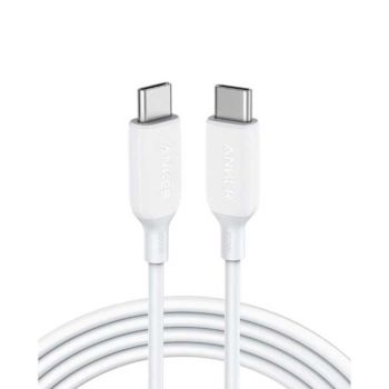 Anker 1.8m/6ft Powerline III Usb-C to Usb-C 100w Cable - White (A8856H21)