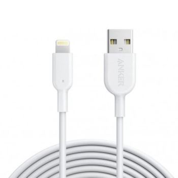 Anker Powerline III Lightning Cable - 3FT - White (A8812H21)
