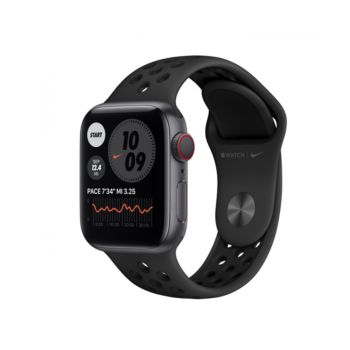 Apple Watch Series 6 Nike GPS+Cellular 40mm Space Gray Aluminium Case with Anthracite/Black Nike Sport Band (M07E3)