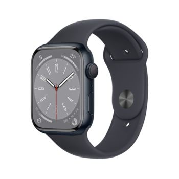 Apple Watch Series 8 41mm GPS - Midnight Aluminum Case with Sport Band M/L (MNU83)