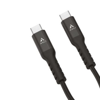 ASLI 1M Power Wire USB-C To USB-C - Black (PW-CC1)