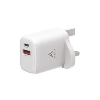 ASLI 20W PD Thunder Volt  Wall Charger - White (CA-46)