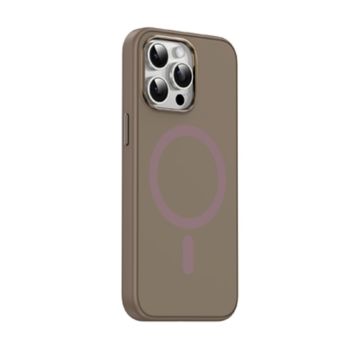 Asli Global iPhone 15 Pro Max Duo Colored Liquid Silicone Case Max Titanium | 804949