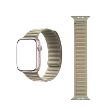 Asli Fine Woven Magnetic Band For Apple Watch 45/49mm Brown | 801825