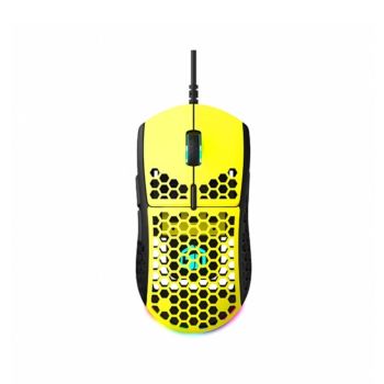 Gamertek GM16 Ultralight Precision Wired Gaming Mouse - Yellow