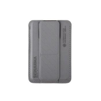Skinarma Kado Mag Charge Card Holder With Grip Stand Grey / Grey | 244915
