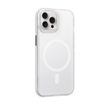Hoco iPhone 15 Pro Max Drop Proof Magnetic Case White | 605915