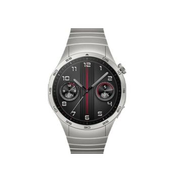 Huawei Watch Gt4 46mm Gray Stainless Strap Model PNX-B19 | 55020BHP