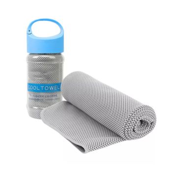 Cooling Towel For Workouts Gym Sports Activities - Grey