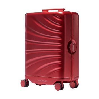 Cowarobot Auto-follow Smart Luggage Carry-on Suitcase with USB Charging Ports - Red