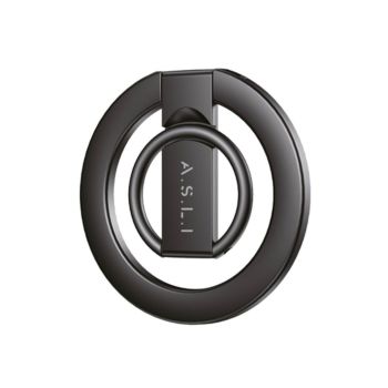 Asli Global Magnaring Magnetic Ring Stand Black