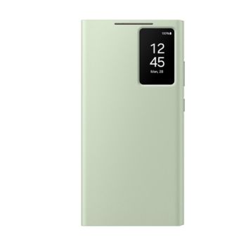 Samsung Galaxy S24 Ultra Smart View Wallet Case Light Green | EF-ZS928CGEGWW
