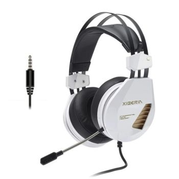 XIBERIA Gaming K15 Gaming Headset Headphones PC Gamer Headset Mic Led Light - (K15)