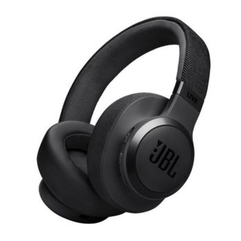 Jbl Live 770nc Wireless Over Ear Noise Cancelling Headphones Black | JBLLIVE770NCBLK