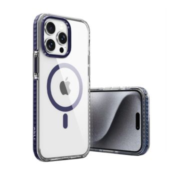 Asli Global iPhone 14 Pro Dazzling Magsafe Case Purple - 807520