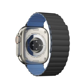 Asli Global Magnetic Band Dual Color For Apple Watch 45/49mm Blue Black | 804840