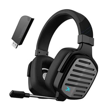 Xiberia Wireless Gaming Headset with Detachable Unidirectional Microphone (G02)