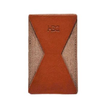 Hdcl Card Holder And Phone Stand Brown (224662 BRN)