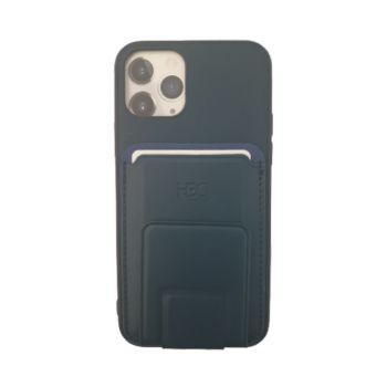 غطاء حماية جلدي لآيفون 13 برو - ازرق من HDCL